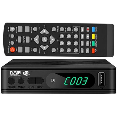 Torribaly DVB-T2 TV Tuner Terrestrial Satellite TV Receiver Digital TV Decoder HEVC DVBT2 Torribaly DVB-T2 TV Tuner Terrestrial Satellite TV Receiver Digital TV Decoder HEVC DVBT2