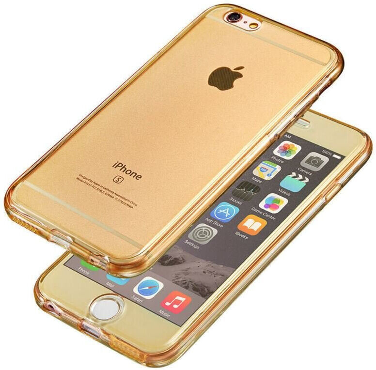 Unbranded (Gold, For Apple iPhone 6s) Hybrid 360° New Shockproof Case TPU Gel Skin Cover F