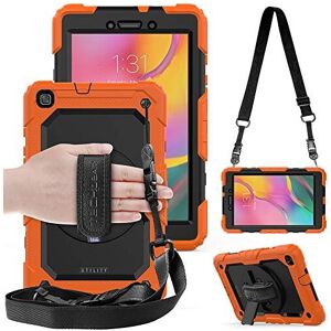 (ORANGE) TECHGEAR UTILITY Case fits Samsung Galaxy Tab A 8.0 2019 (SM-T290 / SM- (ORANGE) TECHGEAR UTILITY Case fits Samsung Galaxy Tab A 8.0 2019 (SM-T290 / SM-