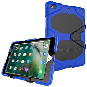 (BLUE) TECHGEAR G-SHOCK Case for iPad 9.7" 2018 / 2017 Tough Rugged Heavy Duty A (BLUE) TECHGEAR G-SHOCK Case for iPad 9.7" 2018 / 2017 Tough Rugged Heavy Duty A