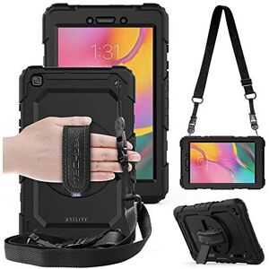 (ALL BLACK) TECHGEAR UTILITY Case fits Samsung Galaxy Tab A 8.0 2019 (SM-T290 / (ALL BLACK) TECHGEAR UTILITY Case fits Samsung Galaxy Tab A 8.0 2019 (SM-T290 /