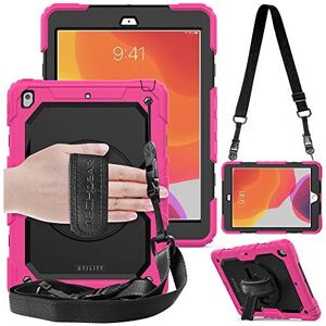 (PINK) TECHGEAR UTILITY Case for Apple iPad 10.2" 2021 - 2019 [9th/8th/7th Gener (PINK) TECHGEAR UTILITY Case for Apple iPad 10.2" 2021 - 2019 [9th/8th/7th Gener