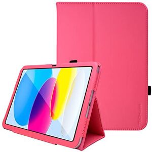 TECHGEAR - iPad 10th Gen 10.9 - Pink - PU Leather Case TECHGEAR - iPad 10th Gen 10.9 - Pink - PU Leather Case
