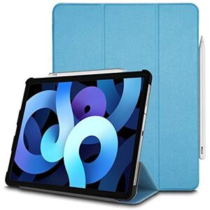 (Light Blue) TECHGEAR iPad Air 5 / 4, 5th / 4th Generation Smart Case [Pencil Co (Light Blue) TECHGEAR iPad Air 5 / 4, 5th / 4th Generation Smart Case [Pencil Co