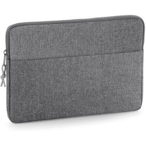 (One Size, Grey Marl) BagBase Essential 13in Laptop Case (One Size, Grey Marl) BagBase Essential 13in Laptop Case