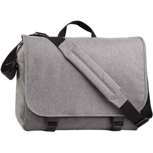 (One Size, Grey Marl) Bagbase Two Tone Laptop Bag (One Size, Grey Marl) Bagbase Two Tone Laptop Bag