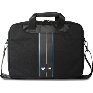 BMW Nylon Blue Stripe Bag for 16" Laptop Black - BMCB15COMPVSKL BMW Nylon Blue Stripe Bag for 16" Laptop Black - BMCB15COMPVSKL