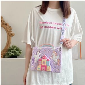 Unbranded (Castle Unicorn-Strap, iPad 10th Gen (10.9)) Cute Horse Case for iPad Pro 11 M4 Unbranded (Castle Unicorn-Strap, iPad 10th Gen (10.9)) Cute Horse Case for iPad Pro 11 M4