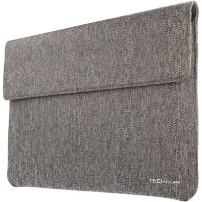 TECHGEAR - Ultra Slim Tweed Laptop Sleeve - Tweed Effect TECHGEAR - Ultra Slim Tweed Laptop Sleeve - Tweed Effect