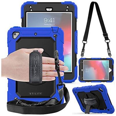 TECHGEAR - UTILITY Case - iPad Mini 4/5 - Blue - Case TECHGEAR - UTILITY Case - iPad Mini 4/5 - Blue - Case