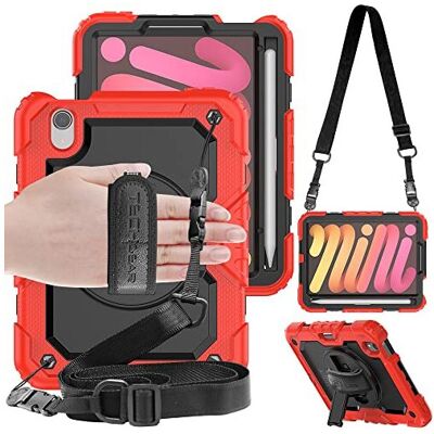 TECHGEAR UTILITY - red - iPad Mini 6 - Case TECHGEAR UTILITY - red - iPad Mini 6 - Case