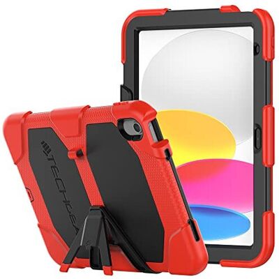 TECHGEAR - G-SHOCK Design iPad 10 2022 10.9 - Red TECHGEAR - G-SHOCK Design iPad 10 2022 10.9 - Red