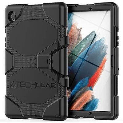 TECHGEAR - G-SHOCK Galaxy Tab A8 Case - SM-X200/SM-X205 - Heavy Duty Shockproof Stand - Case TECHGEAR - G-SHOCK Galaxy Tab A8 Case - SM-X200/SM-X205 - Heavy Duty Shockproof Stand - Case