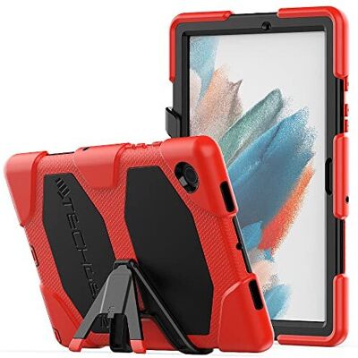 TECHGEAR G-SHOCK - Galaxy Tab A8 10.5" 2022 SM-X200/SM-X205 - Red - Case TECHGEAR G-SHOCK - Galaxy Tab A8 10.5" 2022 SM-X200/SM-X205 - Red - Case