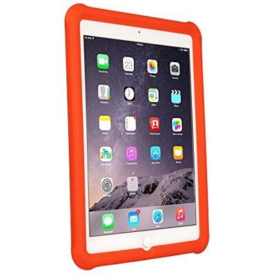 TECHGEAR - iPad Air 2 - Red - Rugged - Bumper Case TECHGEAR - iPad Air 2 - Red - Rugged - Bumper Case