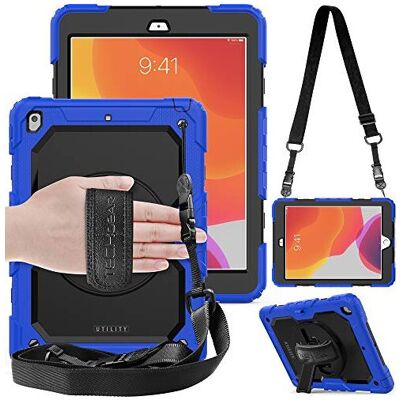 TECHGEAR - Utility Case iPad 10.2 2021-2019 - Blue - Case TECHGEAR - Utility Case iPad 10.2 2021-2019 - Blue - Case