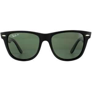 Ray-Ban Sunglasses Wayfarer 2140 901/58 Black Green G-15 Polarized Large 54mm Ray-Ban Sunglasses Wayfarer 2140 901/58 Black Green G-15 Polarized Large 54mm