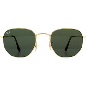 Ray-Ban Sunglasses Hexagonal 3548N 001 Gold Green G-15 Ray-Ban Sunglasses Hexagonal 3548N 001 Gold Green G-15