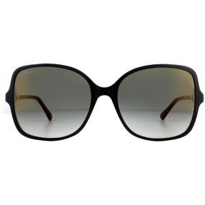 Jimmy Choo Sunglasses JUDY/S 807 FQ Black Transparent Grey Gradient Gold Mirror Jimmy Choo Sunglasses JUDY/S 807 FQ Black Transparent Grey Gradient Gold Mirror