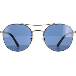 Police Sunglasses SPLA24 Lewis 03 0594 Shiny Light Gold Blue Police Sunglasses SPLA24 Lewis 03 0594 Shiny Light Gold Blue