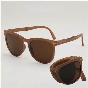 Unbranded (Brown) UV400 Cycling Sunglasses, Foldable Polarized Sunglasses, Retro Square Ey Unbranded (Brown) UV400 Cycling Sunglasses, Foldable Polarized Sunglasses, Retro Square Ey