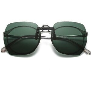 Unbranded (As show, One size) Polarized Clip On Sunglasses Over Prescription Glasses-Dark Unbranded (As show, One size) Polarized Clip On Sunglasses Over Prescription Glasses-Dark