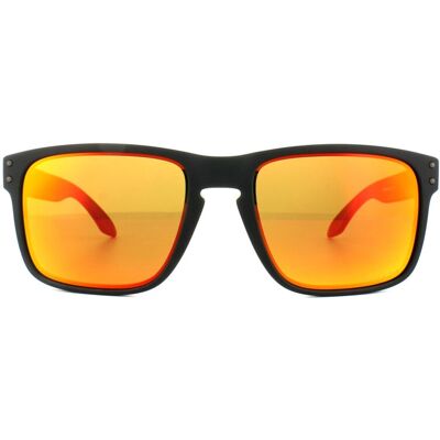 Oakley Sunglasses Holbrook OO9102-E2 Matt Black Prizm Ruby Oakley Sunglasses Holbrook OO9102-E2 Matt Black Prizm Ruby