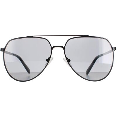 Calvin Klein Sunglasses CK20124S 001 Shiny Black Solid Smoke Calvin Klein Sunglasses CK20124S 001 Shiny Black Solid Smoke