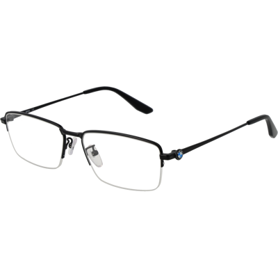 BMW BW5038-H 002 Metal Half-Rim Eyewear Frame - Eyewear Frame BMW BW5038-H 002 Metal Half-Rim Eyewear Frame - Eyewear Frame