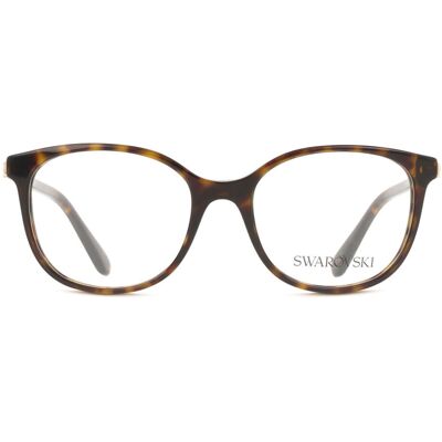 Swarovski Women SK2002 1002 Tortoiseshell Square Eyeglasses - Eyeglasses Swarovski Women SK2002 1002 Tortoiseshell Square Eyeglasses - Eyeglasses