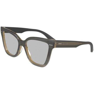 Calvin Klein CK23543 Gray Butterfly Eyeglasses - Eyeglasses Calvin Klein CK23543 Gray Butterfly Eyeglasses - Eyeglasses