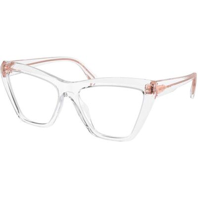 Michael Kors Model MK4118U Cat Eye Transparent Eyeglasses Michael Kors Model MK4118U Cat Eye Transparent Eyeglasses