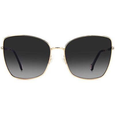 Carolina Herrera HER 0133/S - Gold Rose Gray Sunglasses Carolina Herrera HER 0133/S - Gold Rose Gray Sunglasses