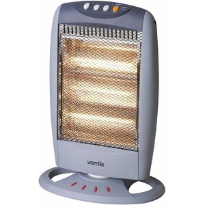 Warmlite WL42005 1200W 3-Heat Oscillating Halogen Heater - Heater Warmlite WL42005 1200W 3-Heat Oscillating Halogen Heater - Heater