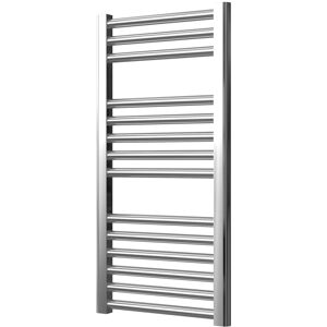 Heat And Things Extra High Heat Output Chrome Central Heating Towel Rail 400 x 800mm Flat Bathr Heat And Things Extra High Heat Output Chrome Central Heating Towel Rail 400 x 800mm Flat Bathr