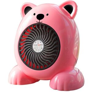 GreenZech (Pink, 110V US Plug) 400W Mini Portable Desktop Cartoon Heater Fan Portable Radi GreenZech (Pink, 110V US Plug) 400W Mini Portable Desktop Cartoon Heater Fan Portable Radi