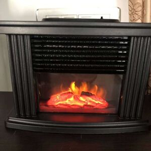 Unbranded 1000W household and office remote control electric heater, portable flame heater Unbranded 1000W household and office remote control electric heater, portable flame heater