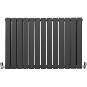 MonsterShop (Anthracite, 600 x 910mm) Flat Panel Radiators Horizontal Vertical Heater MonsterShop (Anthracite, 600 x 910mm) Flat Panel Radiators Horizontal Vertical Heater