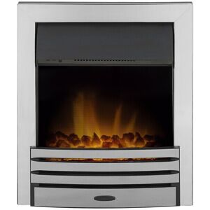 Adam Eclipse Electric Fire Chrome with Remote Control Adam Eclipse Electric Fire Chrome with Remote Control