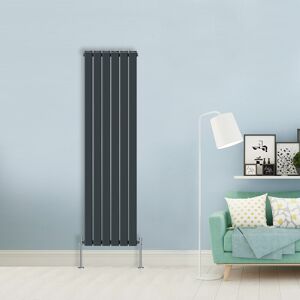(Double-1800x408 mm) NRG Flat Panel Column Designer Radiator Heater Central Heat (Double-1800x408 mm) NRG Flat Panel Column Designer Radiator Heater Central Heat