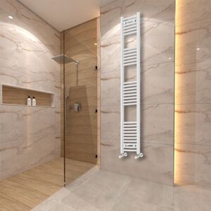 (1800x300mm) Warmehaus Curved Heated Towel Rail Central Heating for Bathroom Kit (1800x300mm) Warmehaus Curved Heated Towel Rail Central Heating for Bathroom Kit