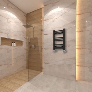 (600x400mm) Warmehaus Curved Heated Towel Rail Central Heating for Bathroom Kitc (600x400mm) Warmehaus Curved Heated Towel Rail Central Heating for Bathroom Kitc