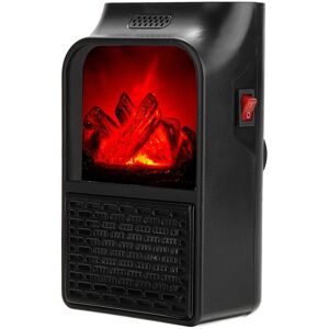 GreenZech 3D Flame Heater 500W Wall Mount Electric Fireplace Log Air Warmer Remote Control GreenZech 3D Flame Heater 500W Wall Mount Electric Fireplace Log Air Warmer Remote Control