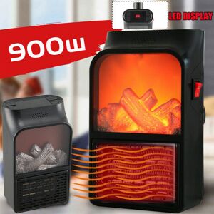 Unbranded 900W Plug In Wall Heater Mini Electric Fan Space Warmer with Remote Unbranded 900W Plug In Wall Heater Mini Electric Fan Space Warmer with Remote