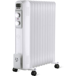 Geepas Oil Filled Radiator Heater 2500W, 11 Fin Portable Electric Heater 3 Hea Geepas Oil Filled Radiator Heater 2500W, 11 Fin Portable Electric Heater 3 Hea