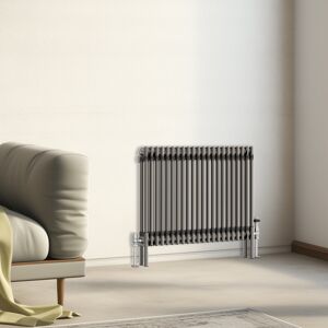 NRG (600x1010mm - 2 Column) Traditional Cast Iron Style Radiator Raw Metal Central H NRG (600x1010mm - 2 Column) Traditional Cast Iron Style Radiator Raw Metal Central H