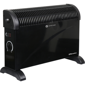 (Black, 2000W) EMtronics Convection Heater 2000W with Thermostat (Black, 2000W) EMtronics Convection Heater 2000W with Thermostat