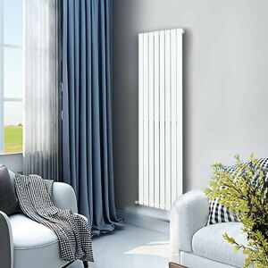 (White, 1600x272 mm Single) MCC Radiator Horizontal Vertical Designer Flat Panel (White, 1600x272 mm Single) MCC Radiator Horizontal Vertical Designer Flat Panel