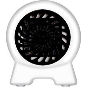 GreenZech (White) 500W Portable Mini Electric Space Heater Wall-Outlet Fan Warmer GreenZech (White) 500W Portable Mini Electric Space Heater Wall-Outlet Fan Warmer