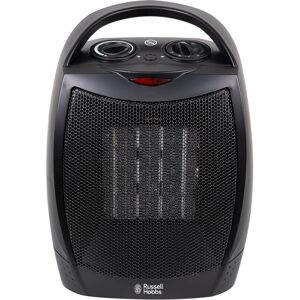 Russell Hobbs 1500W/1.5KW Electric Heater Black PTC Ceramic Space Heater, Portab Russell Hobbs 1500W/1.5KW Electric Heater Black PTC Ceramic Space Heater, Portab
